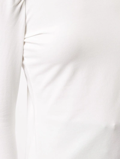 Shop Alice Mccall Rosemary Long Sleeved T-shirt In White