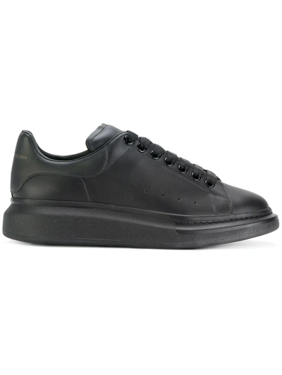 Shop Alexander Mcqueen Oversized Sole Sneakers In Black