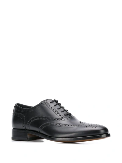 Scarosso Philip Oxford-style Brogues In Black