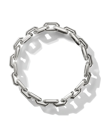 Shop David Yurman Sterling Silver Deco Link Bracelet