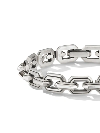 Shop David Yurman Sterling Silver Deco Link Bracelet