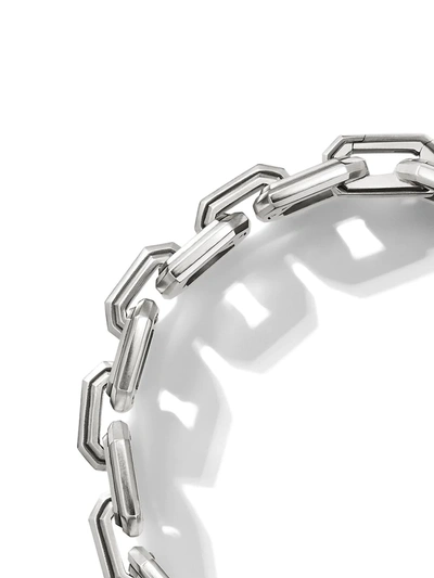 Shop David Yurman Sterling Silver Deco Link Bracelet