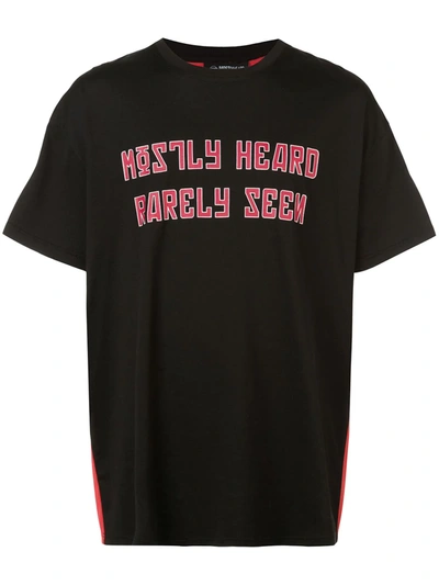 Shop Mostly Heard Rarely Seen All Star T-shirt In Black