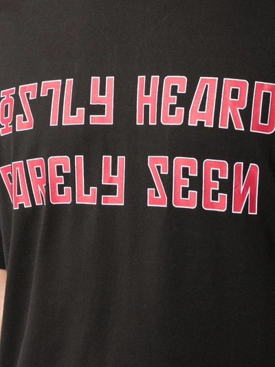 Shop Mostly Heard Rarely Seen All Star T-shirt In Black