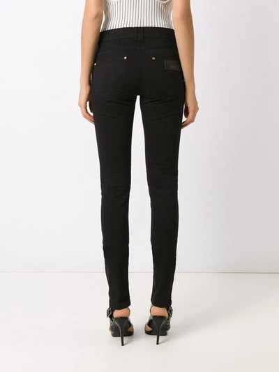 Shop Amapô Mid Rise Skinny Jeans In Black