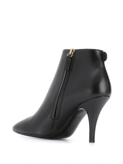 Ferragamo Joan Ankle Booties In Black
