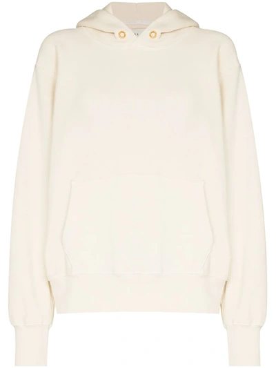 CROPPED COTTON HOODIE