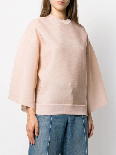 Givenchy Wide Sleeve Jumper In Neutrals