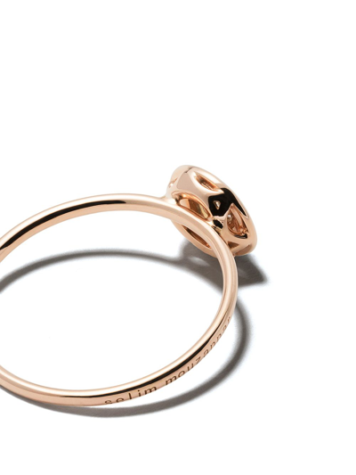 Shop Selim Mouzannar 18kt Rose Gold Diamond Mina Ring