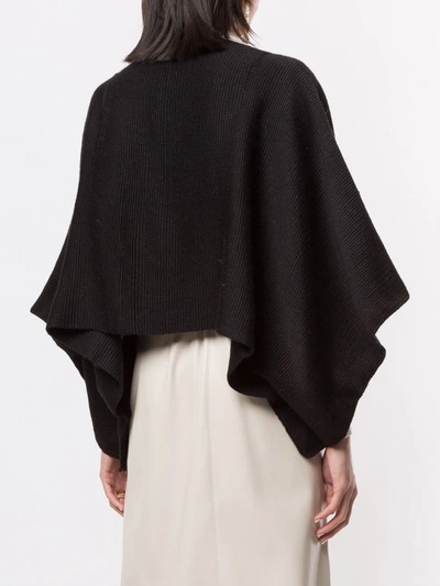 Voz Solid Crop Jumper In Black
