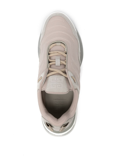 Shop Givenchy City Low Sneakers In 156 Cream