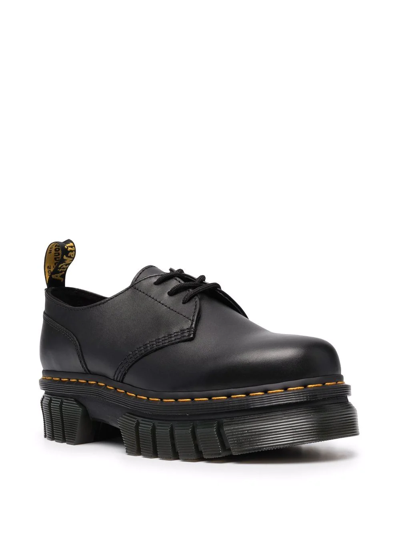 Shop Dr. Martens' Audrick 3 Leather Brogues In 黑色