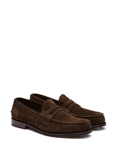 Shop Church's Pembrey Rodeo Loafers In Brown