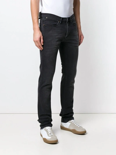 Shop Acne Studios Max Slim Fit Jeans In Black