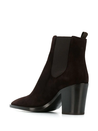 Shop Gianvito Rossi Ankle Boots In Brown