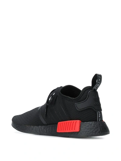 Shop Adidas Originals Nmd_r1 "ripstop Pack" Sneakers In Black