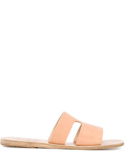 Shop Ancient Greek Sandals 'apteros' Sandals In Neutrals