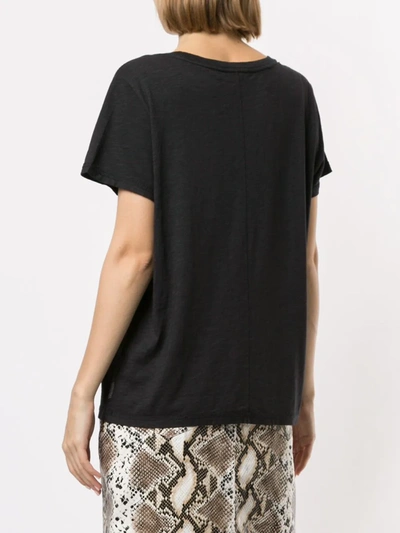 Shop Paige Loose Fit T-shirt In Black