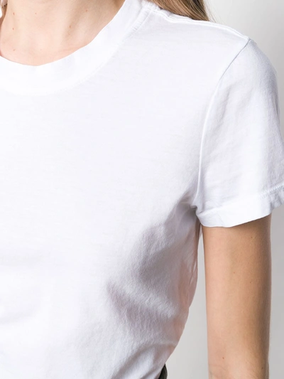 Shop James Perse Classic Short-sleeve T-shirt In White