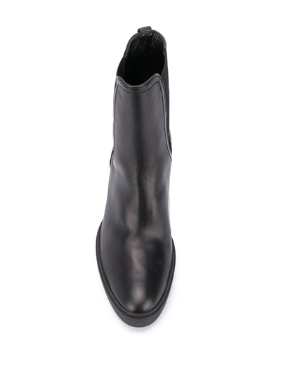Shop Agl Attilio Giusti Leombruni Platform Ankle Boots In Black