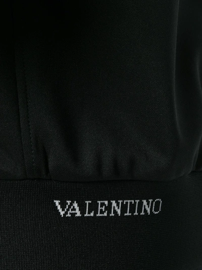 Shop Valentino Lightweight Bomber Jacket In Black