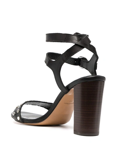 Shop Tila March Falmenco Ankle-strap Sandals In Black