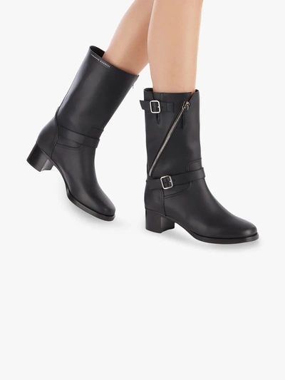 Shop Giuseppe Zanotti Esther Boots In Black