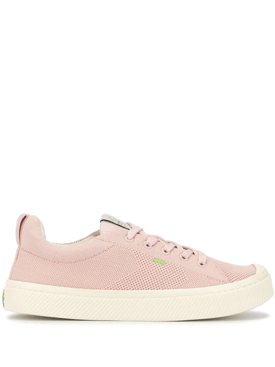 Shop Cariuma Ibi Low-top Knit Sneakers In Pink