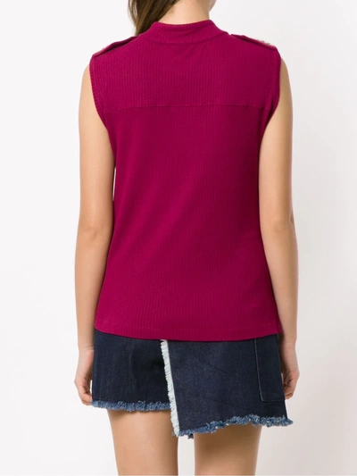 Shop Olympiah Camino Tank Top In Red