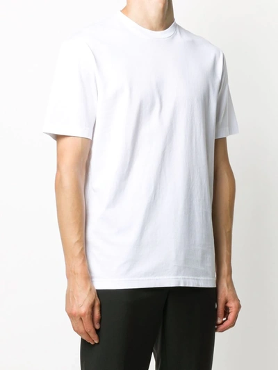 Shop Acne Studios Round Neck T-shirt In White