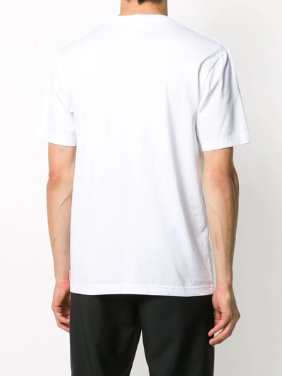 Shop Acne Studios Round Neck T-shirt In White