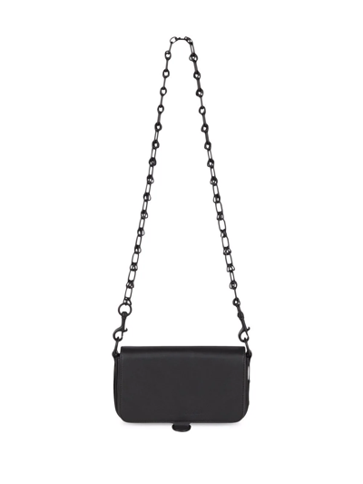 Shop Balenciaga Bondage Clutch Bag In Black