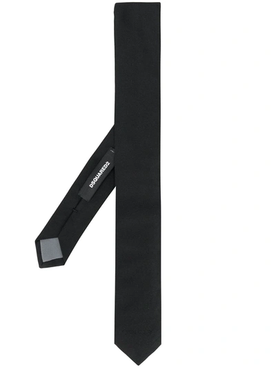 Shop Dsquared2 Classic Tie In Black