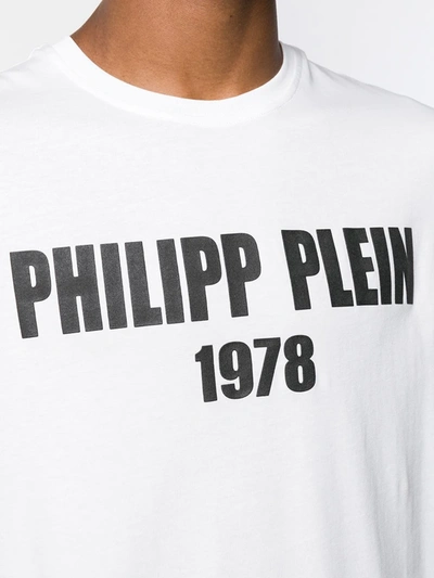 Shop Philipp Plein Pp1978 T-shirt In White