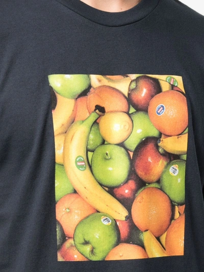 Shop Supreme Fruit-print Crew Neck T-shirt In Blue
