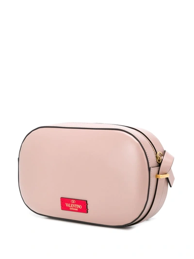 Shop Valentino Vlogo Walk Crossbody Bag In Pink