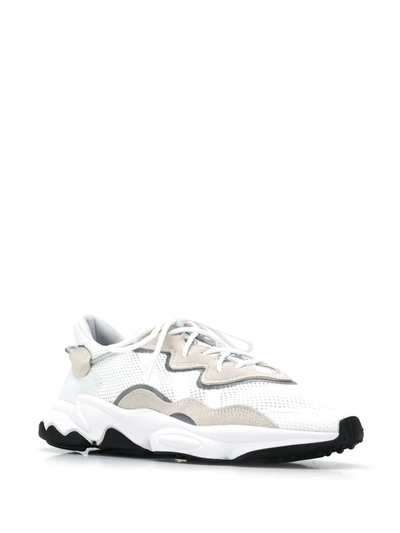 Shop Adidas Originals Ozweego Hero Sneakers In White