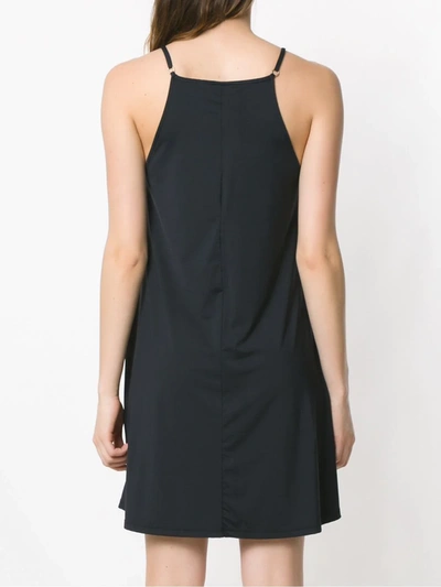 Shop Lygia & Nanny Isis Uv Swing Dress In Black