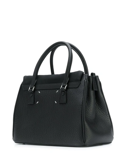 Shop Maison Margiela 5ac 3-pockets Bag In Black