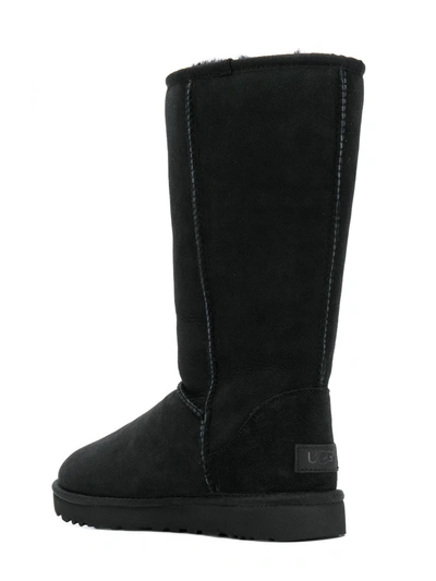 Ugg Classic Tall Ii Tasman Braid Boots In Black