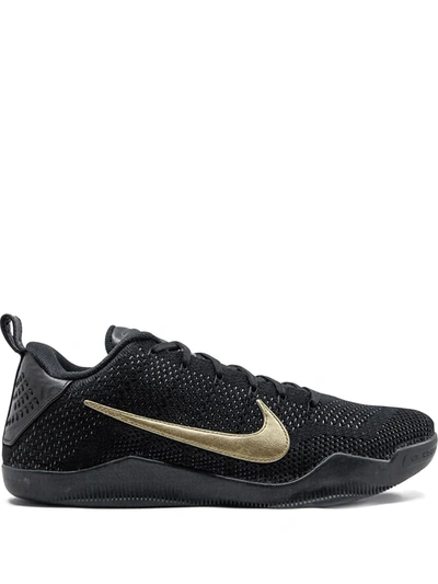 Nike 11 Elite Low Sneakers In Black ,gold