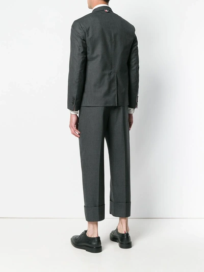 Shop Thom Browne Super 120s Formal Suit In Grey