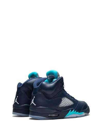 Shop Jordan Air  5 Retro "hornets" Sneakers In Blue