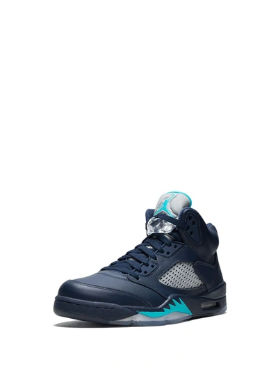 Shop Jordan Air  5 Retro "hornets" Sneakers In Blue