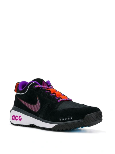 Shop Nike Acg Dog Mountain "hyper Grape" Sneakers In Black