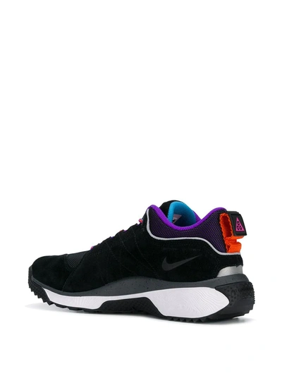 Shop Nike Acg Dog Mountain "hyper Grape" Sneakers In Black