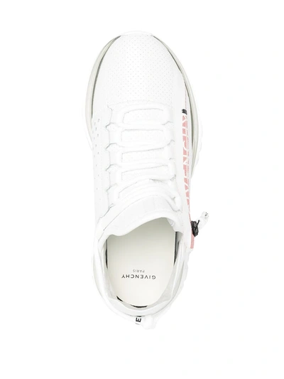 Shop Givenchy Spectre Zip-detail Low-top Sneakers In White