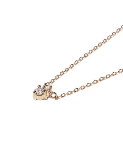 Shop Mizuki 14kt Diamond Delicate Necklace In Gold