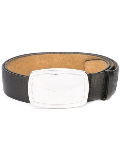 Dsquared2 Belt In Black With Vintage Buckle | ModeSens