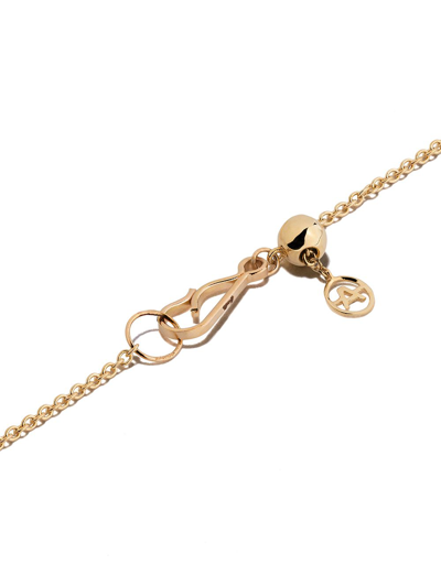 Shop Annoushka 18kt Yellow Gold Diamond Initial G Bracelet In 18ct Yellow Gold